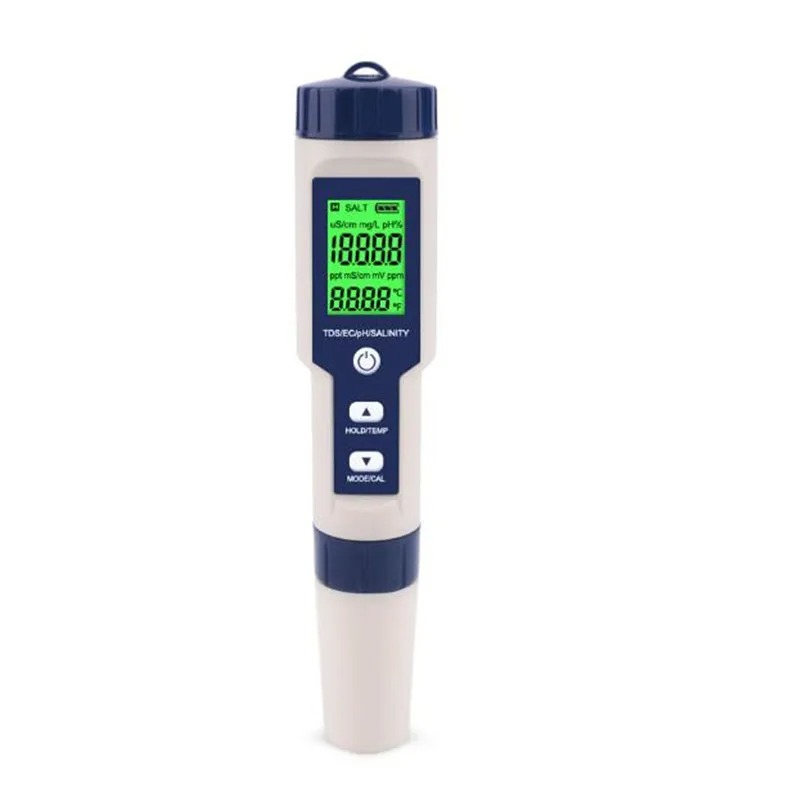 Ph Meter Digital Water Tester - 5 IN 1 PH Temperature TDS