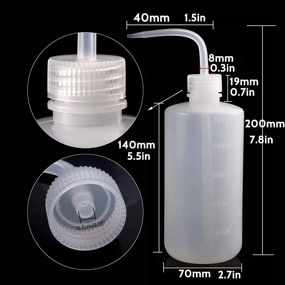 500/250ml Tattoo Wash Bottle T - Medical Supplies 评论和价格