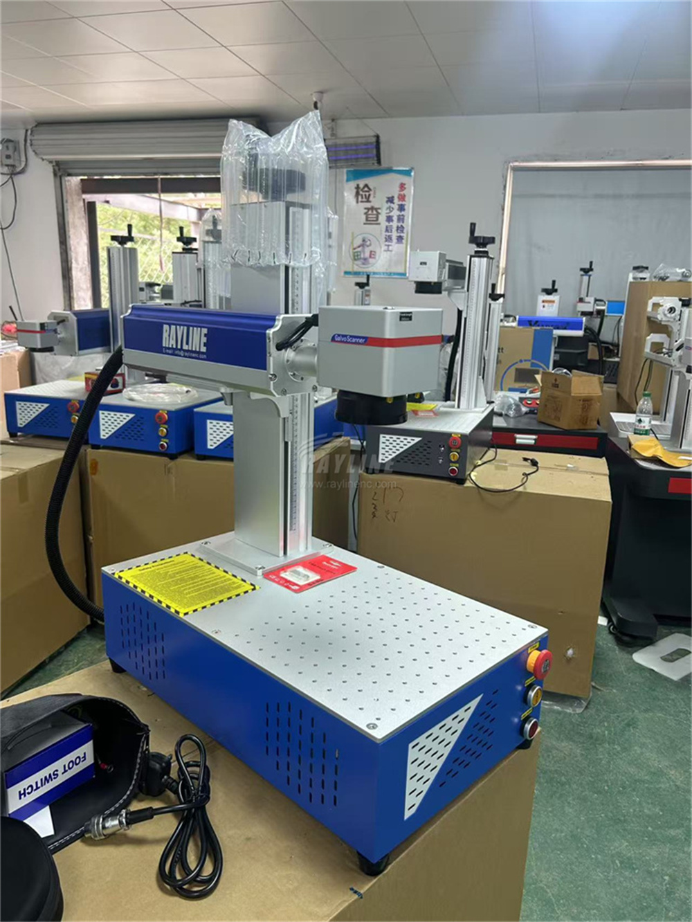 30W 50W 100W Portable 3D Fiber - Fiber Laser Marking Machine 30W 评论和价格