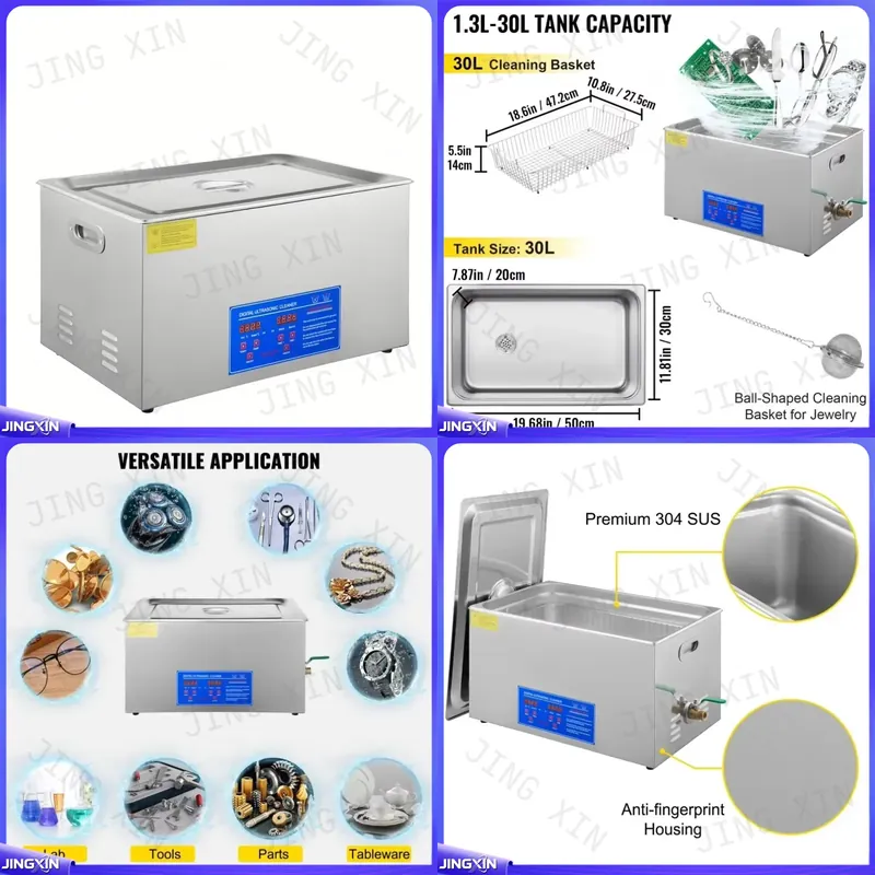 Custom for Digital Ultrasonic  - Ultrasonic Cleaner 30L Industrial 评论和价格
