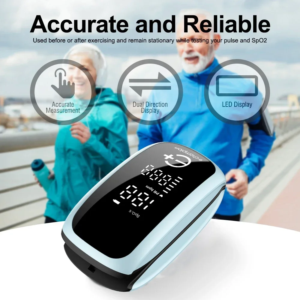 Blood Oxygen Saturation Monito - Pulse Oximeter Fingertip Rechargeable 评论和价格