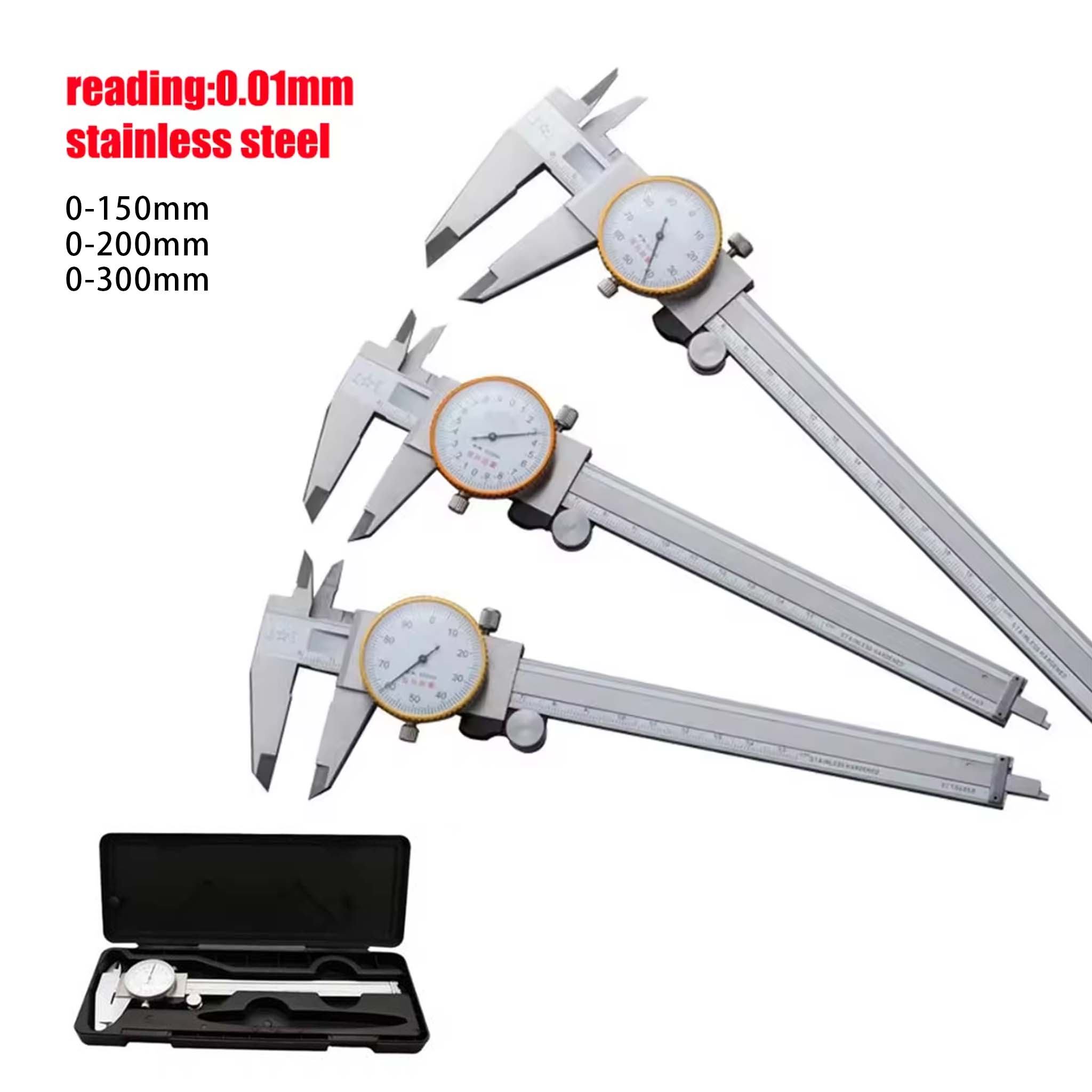 Dial Calipers  0.02mm High Pre - Digital Caliper 150Mm Stainless Steel 评论和价格