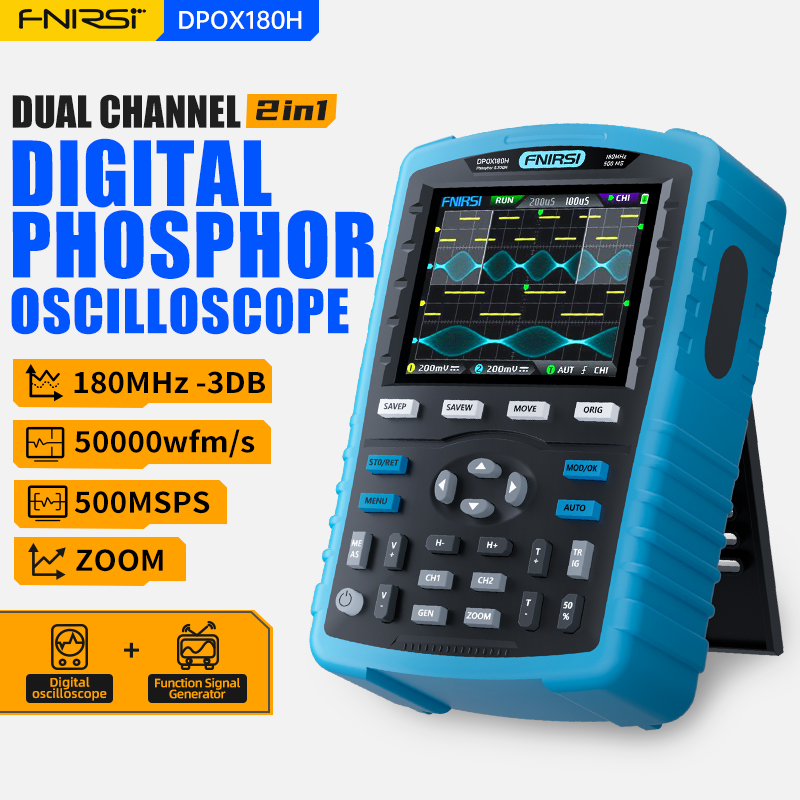 FNIRSI DPOX180H Handheld Phosp - Fnirsi Digital Oscilloscope Handheld 评论和价格